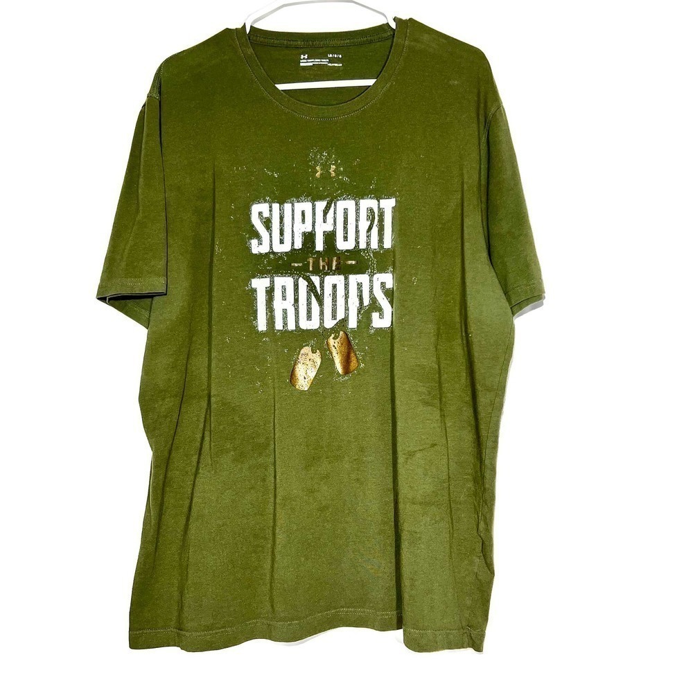 Under Armour "Support the troops" Heatgear Large